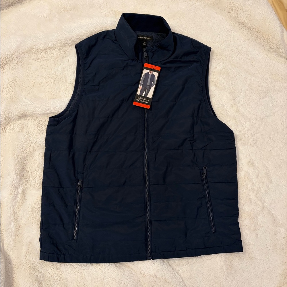 Banana Republic Dark Blue Men's Vest